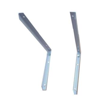 SUPORTE DE PIA OU PRATELEIRA  REFORÇADO 50CM BRANCO UNIDADE