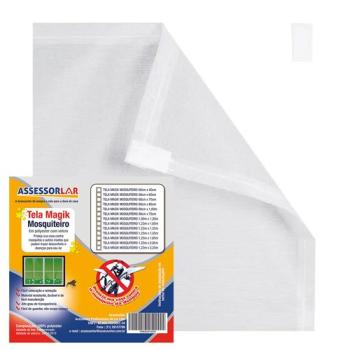 TELA MAGIK MOSQUITEIRO COM VELCRO  1,23M X 1,05M