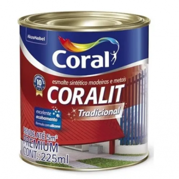 ESMALTE. SINT  225 ML AMARELO BR Coralit 1/6