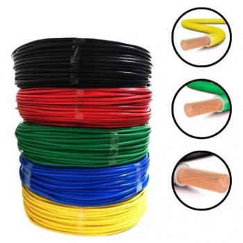 FIO CABO 6,00MM P/METRO  CORES