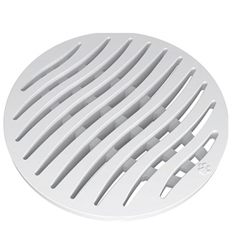 Grelha Redonda Branca 100mm (Tigre)