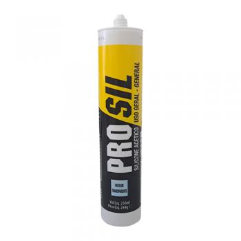 SILICONE ACÉTICO PARA ÁREAS INTERNAS TRANSPARENTE 270ML  SOUDAL