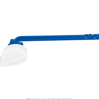 BOTAO ACIONADOR FRONTAL ABS BRANCO 15MM P/ CAIXA ACOPLADA SACO PLASTICO C/1 PC