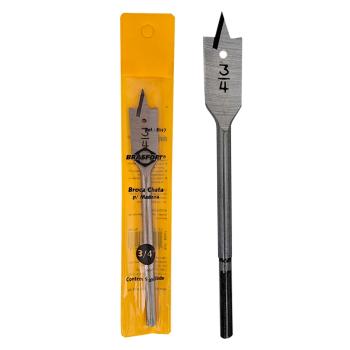 BROCA CHATA MADEIRA BRASFORT (H) 3/4