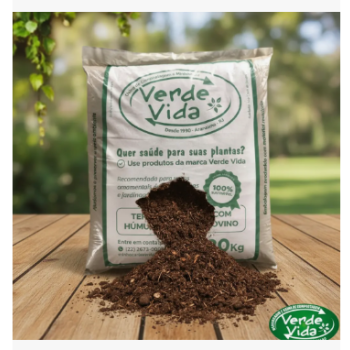 TERRA COM ADUBO PARA PLANTAS