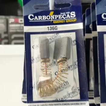 ESCOVA DE CARVÃO PARA MAKITA ESMERILHADEIRA CB153 C136G