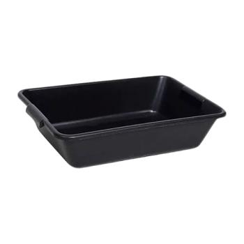 CACAMBA CAICA PARA MASSA PVC 40L REFORCADA PRETA NOVA