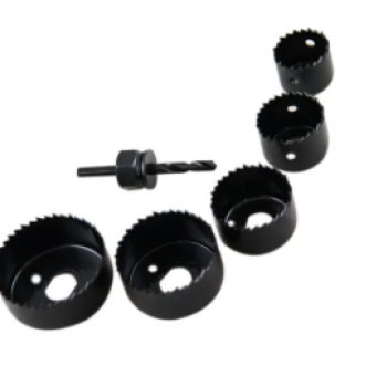 SERRA COPO ACO CARBONO MADEIRA  6PC STAMACO.