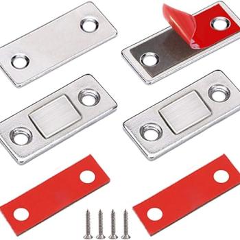 IMÃ TRAVA DE ARMÁRIO PORTA GAVETA MAGNÉTICO SISTEMA DE FECHAMENTO PARA MÓVEIS