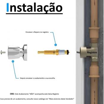 MECANISMO REPARO REGISTRO LONGO 25 - DECA