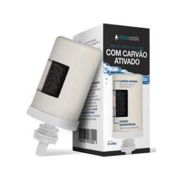 VELA FILTRO CARVÃO ATIVADO OASIS