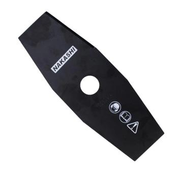 LÂMINA PARA ROÇADEIRA 2 PONTAS 255 X 25,4 X 2,0 MM NAKASHI