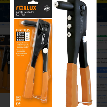 ALICATE REBITADOR FAMASTIL 4 BICOS REBITADEIRA  FX-AR1