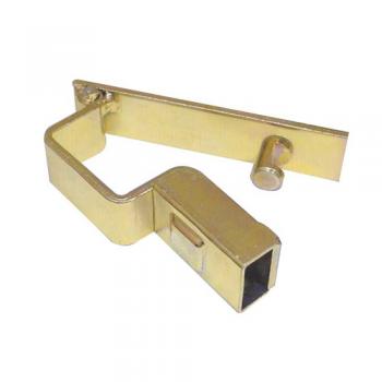 TRAVA PORTA CADEADO P/PORTÃO 06 - 80 x90mm