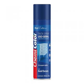 TINTA SPRAY 400ML AZUL ESCURO CHEMICOLOR