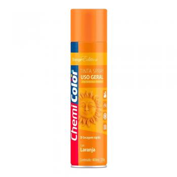 TINTA SPRAY 400ML LARANJA  CHEMICOLOR