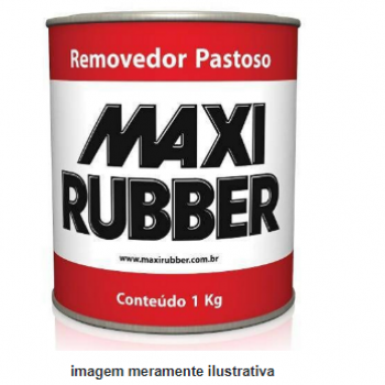 REMOVEDOR MAXI RUBBER PASTOSO 1Kg PINTOFF