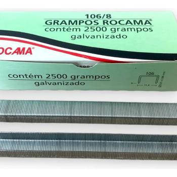 GRAMPO PARA GRAMPEADOR ROCAMA 106/8 300gr CAIXA