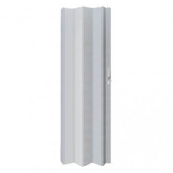 PORTA SANFONADA 80 CM CINZA FORTLEV