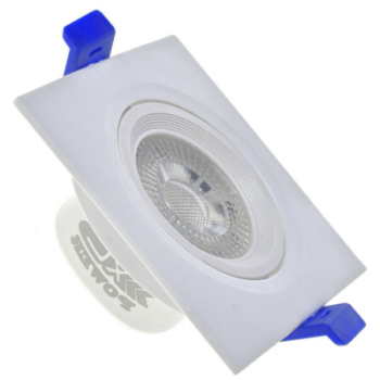 SPOT EMBUTIR SUPER LED FOXLUX QUADRADO 5W 6500K