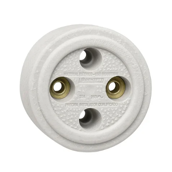 TOMADA POLARIZADO LORENZETTI PORCELANA 30A  2 POLOS 1715