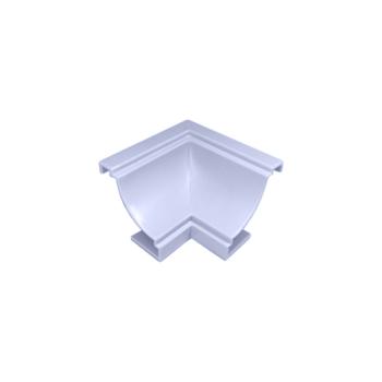 CANTO INTERNO P ACABAMENTO EM FORRO PVC BRANCO GELO