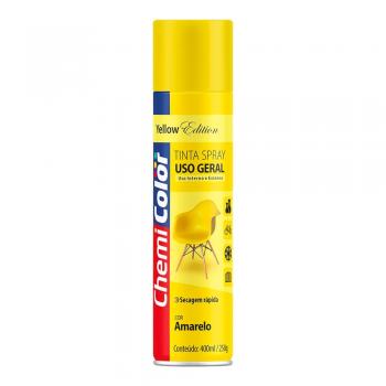 TINTA SPRAY 400 ML AMARELO CHEMICOLOR