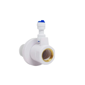 ADAPTADOR PARA FILTRO CONEXAO T COM  ENGATE RAPIDO RETO 1/2X1/4 AC051