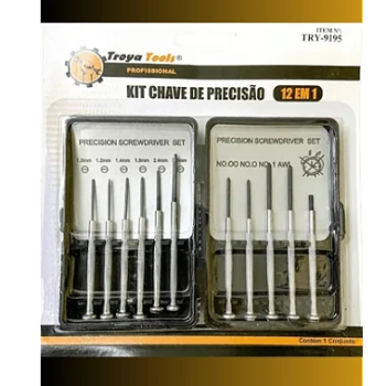 JOGO CHAVE PRECISÃO 12 EM 1