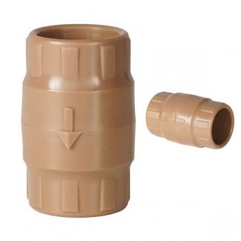 VALVULA RETENCAO SOLDAVEL  25MM MARROM