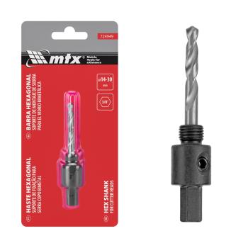 SUPORTE PARA SERRA COPO MTX 14mm a 30mm - ENCAIXE SEXTAVADO 3/8