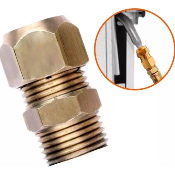 VEDA BICO DAKO 1/2 MACHO LATÃO PARA FOGÃO FORNO COOKTOP