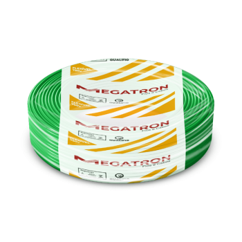 CABO FLEXÍVEL 1,5MM 100METROS VERDE 750V MEGATRON