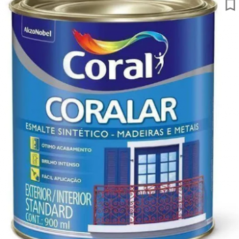 TINTA ESMALTE SINT. MARROM CONHAQUE BR CORALAR
