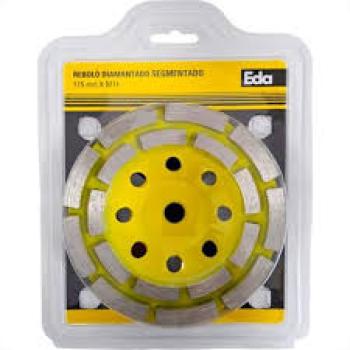 DISCO DIAMANTADO DESBASTE EDA SEGMENT. 115mm M14-0QC