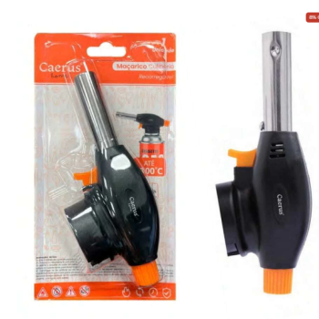 MACARICO CAERUS RECARREGAVEL SEM REFIL ATÉ 1300°C