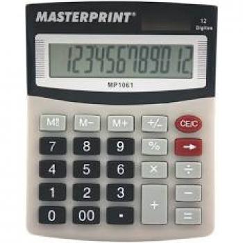 CALCULADORA MANUAL MP 1061 12 DIGITOS