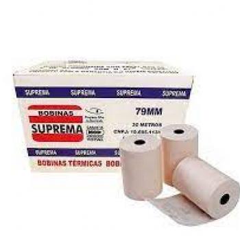 BOBINA 79MMX30 TERMICA SUPREMA NFCE/BR