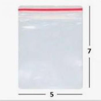 saco zip 5x7cm