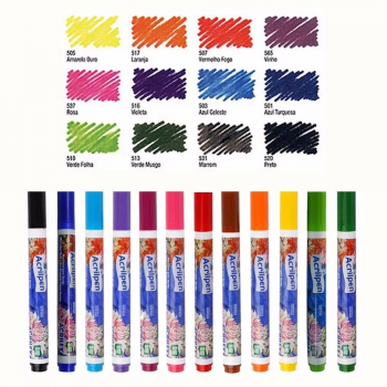 Caneta Marcador Para Tecido -  Acrilpen