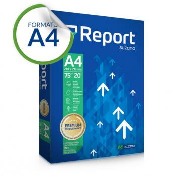 Pacote de sulfite A4 - Branco 500 folhas - REPORT