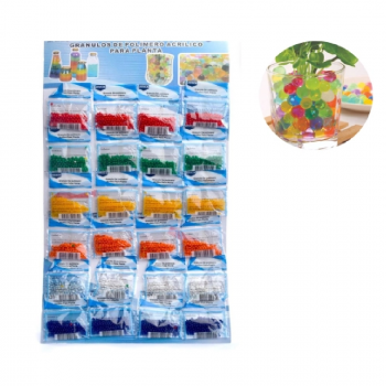 Pacotes de bolinha de gel (cores sortidas)