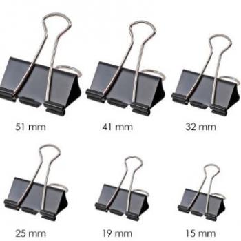 Binder Clip Preto