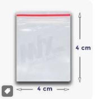 saco zip 4x4cm