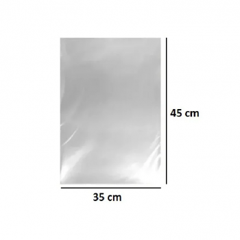 SACO CELOFANE 35x45 - INCOLOR