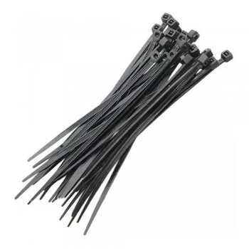 ABRAÇADEIRA NYLON 2,5x100mm - PRETA