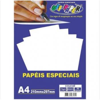 Papel couchê 170grs. - OFF PAPER ( PACOTE )