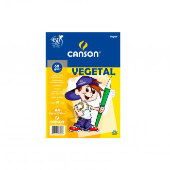 PAPEL VEGETAL A3 60G - POR FOLHA