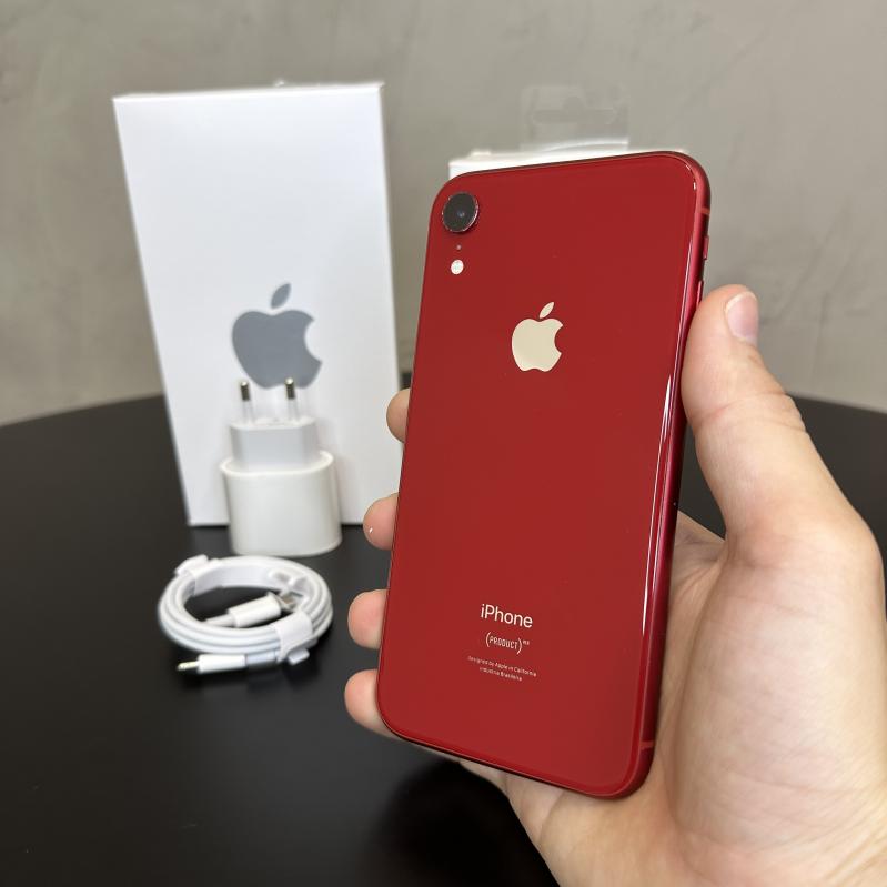 iPhone XR64GB レッド iPhone XR Apple 64GB (PRODUCT)RED 6,1” 12MP iOS - iPhone