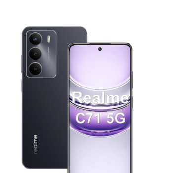 Celular Realme C71 5G 256GB 8GB RAM Preto